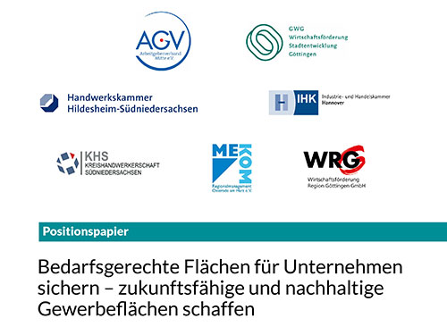 Zukunftsfähige und nachhaltige Gewerbeflächen schaffen